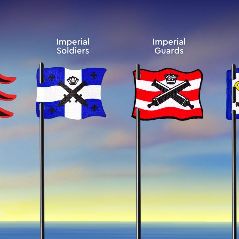 Clothe flags by BrickStickerShop