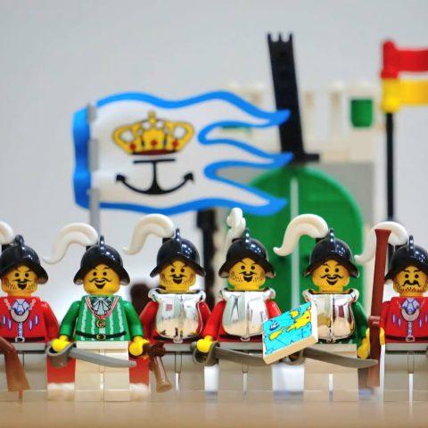 An assortment of classic Imperial Armada Minfigures