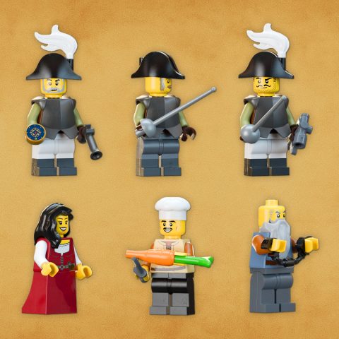 Imperial Armada inspired Minifigures of Coconut