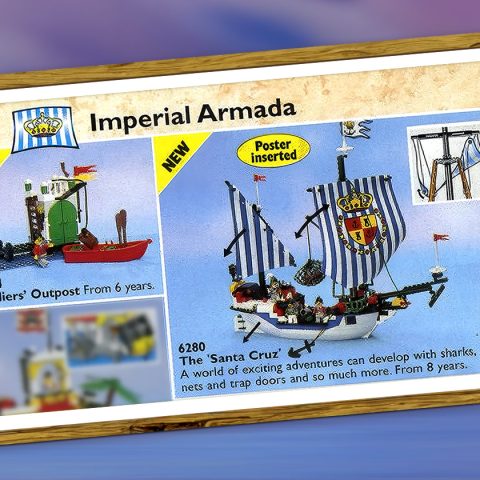 Imperial Armada Sub-theme in 1996 LEGO Catalogue