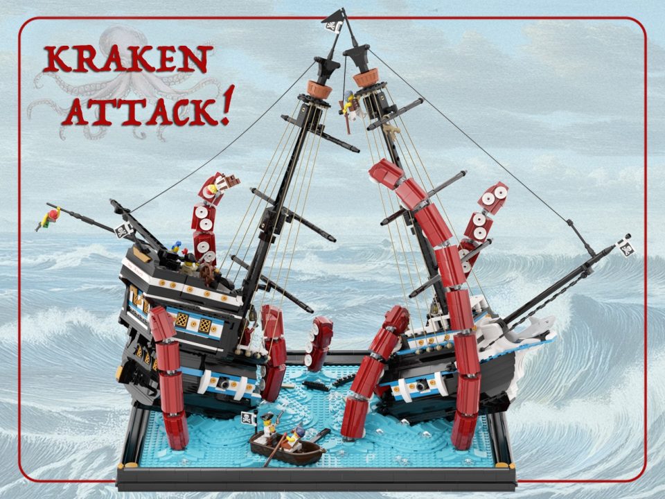 "Kraken Attack!" by MikeBrickalloti