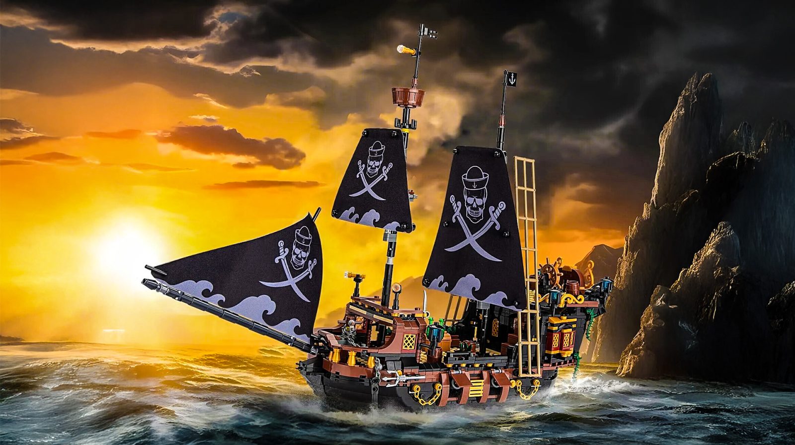 LEGO Creator 31387 Legendary Pirate Ship Update