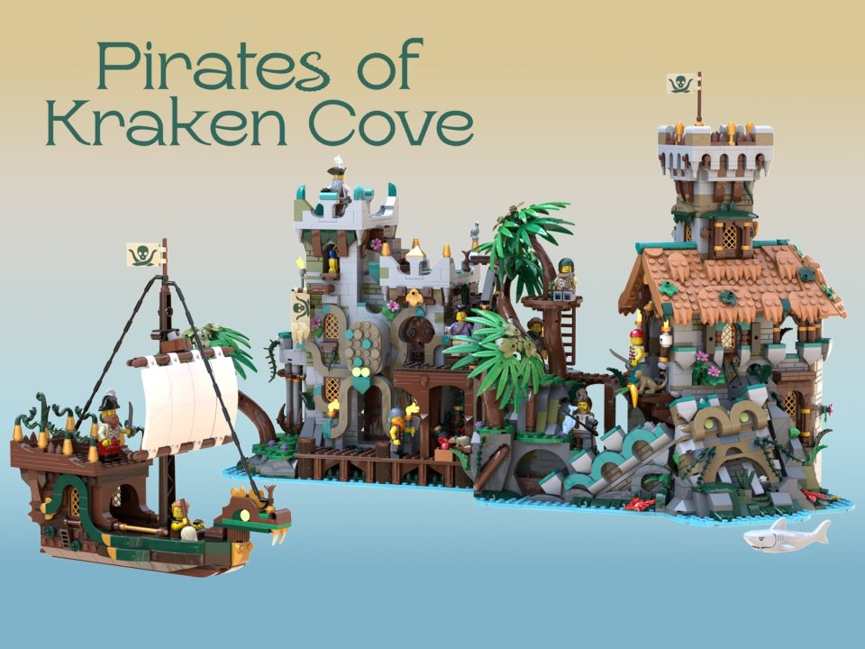 "Pirates of Kraken Cove" by Brickthyosaur