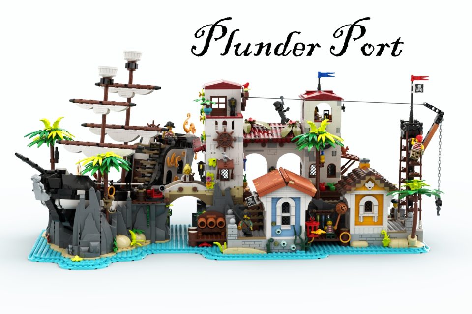 "Plunder Port" by Brick_by_Nic
