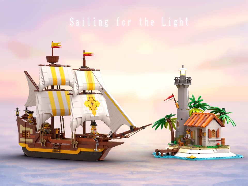 "Sailing for the Light" by BLACKSNOW