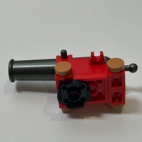 Modified shooting cannon for Fortuna from the underside