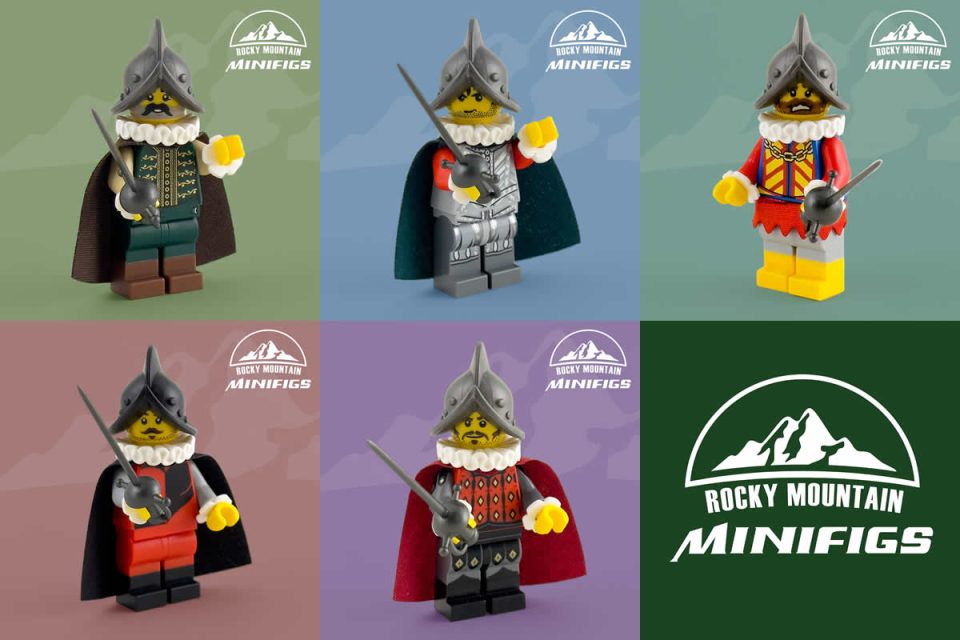 Spanish Inspired customs offered by Rocky Mountain Minifigures