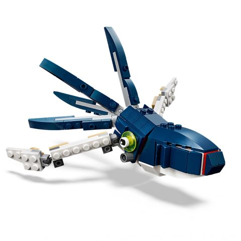 Squid build from Creator 31088 Deep Sea Creatures