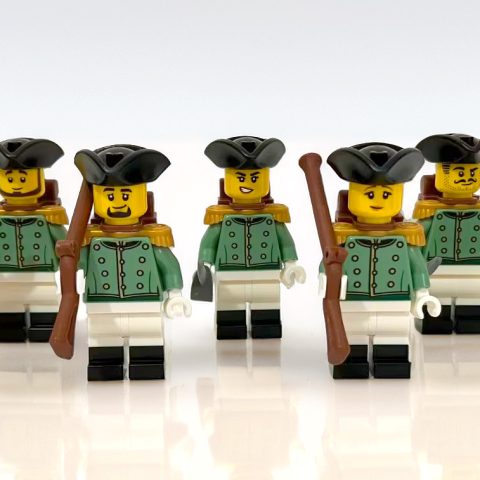 Great coat Imperial Minifigures inspired by Thieves of Tortuga
