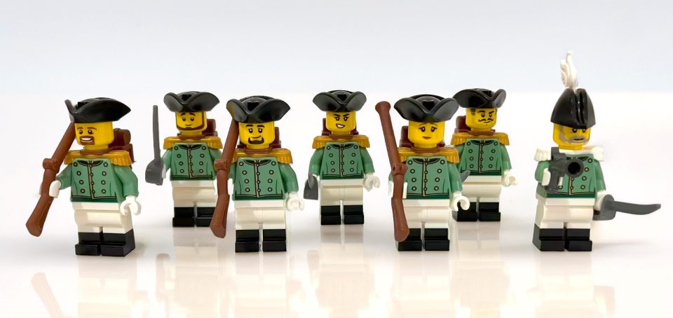 Great coat Imperial Minifigures inspired by Thieves of Tortuga