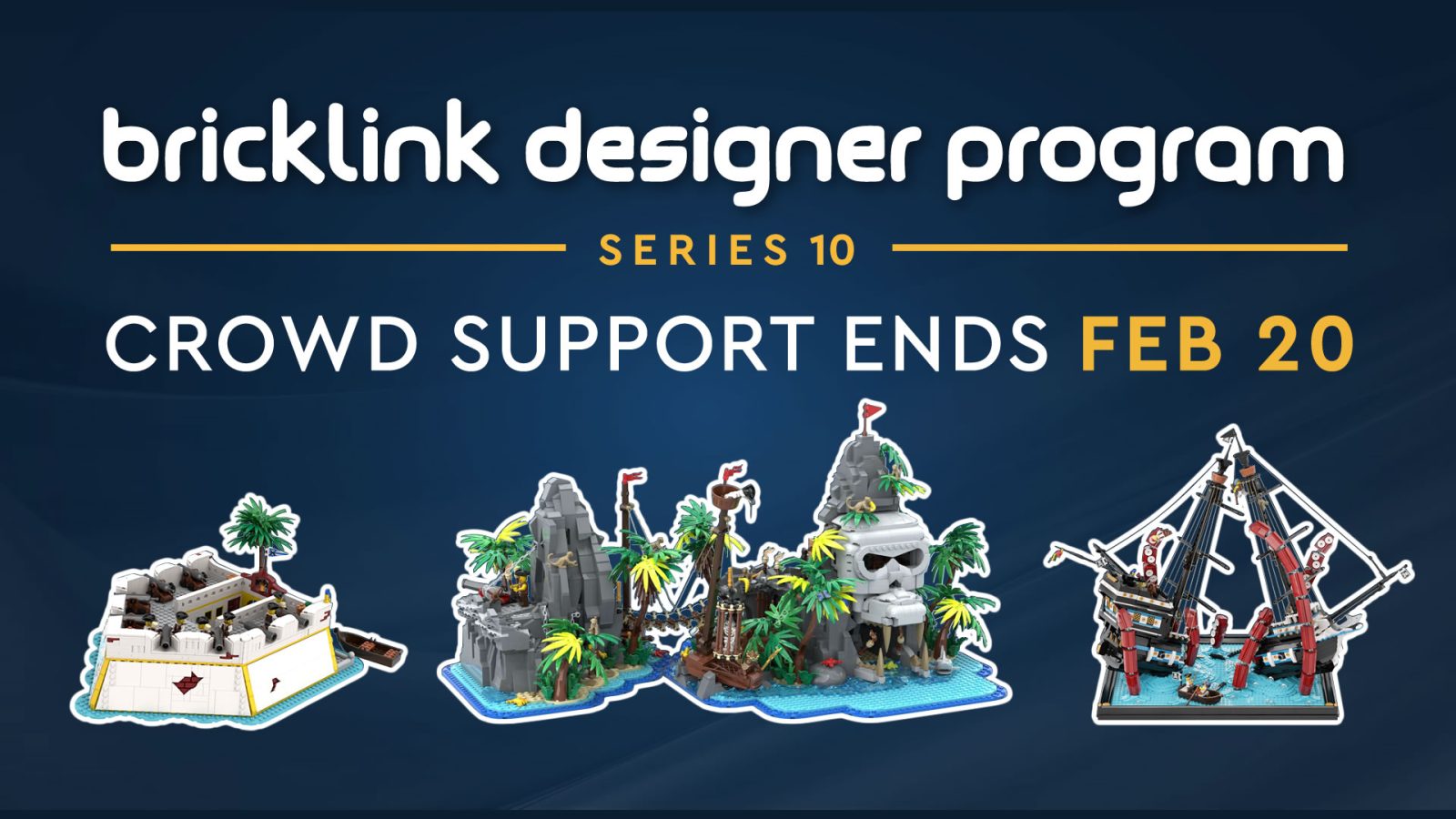 BrickLink Designer Program Series 10 Crowd Support ends Feb 20