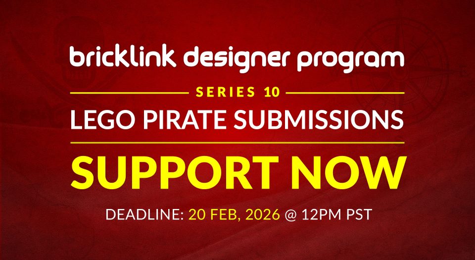 BrickLink Designer-Program Series 10 Crowd Support deadline