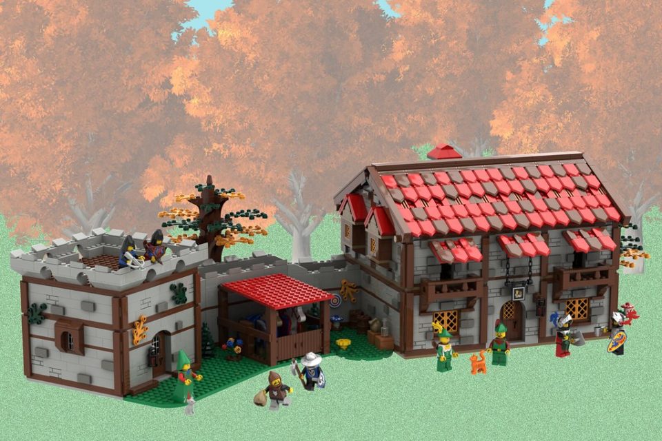 Guarded Castle Theme Inn by Brickwolf