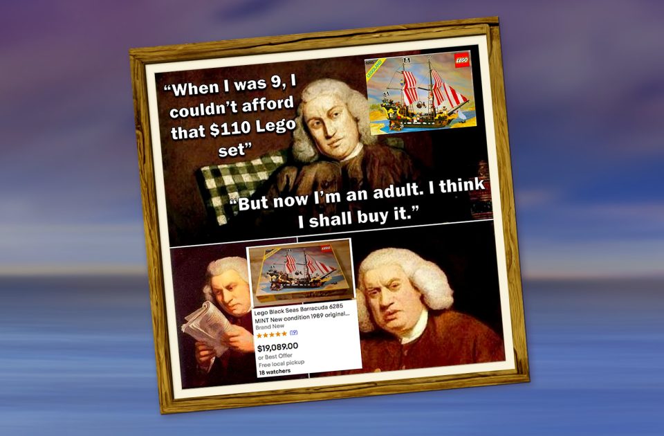 LEGO Meme: I think I shall buy that pirate ship