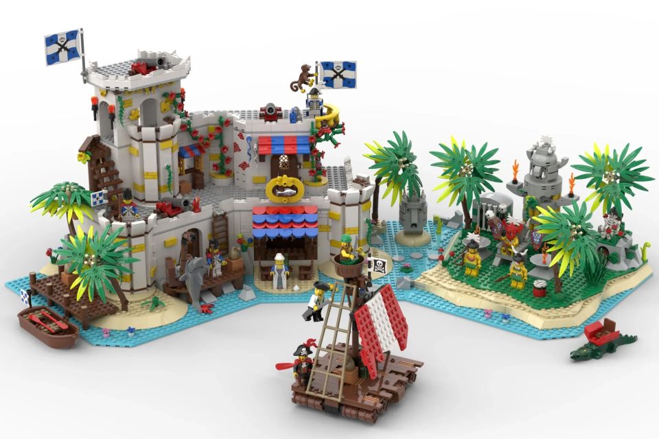 Pirate Theme Playset by Brick_Wolf