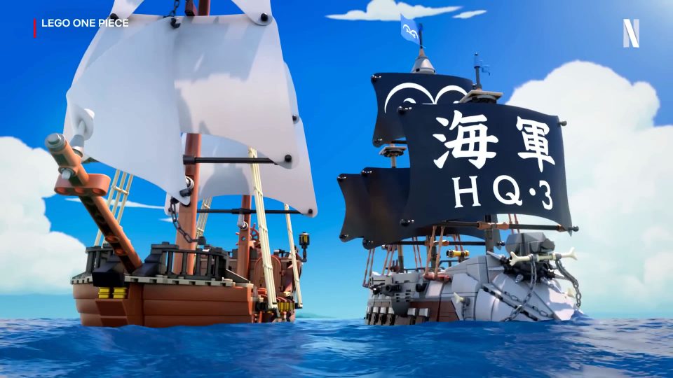 Still from the Netflix LEGO ONE Piece "Official Announcement"