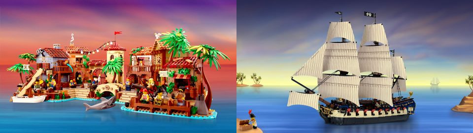4,000+ Part LEGO Pirate BrickLink Designer Finalists