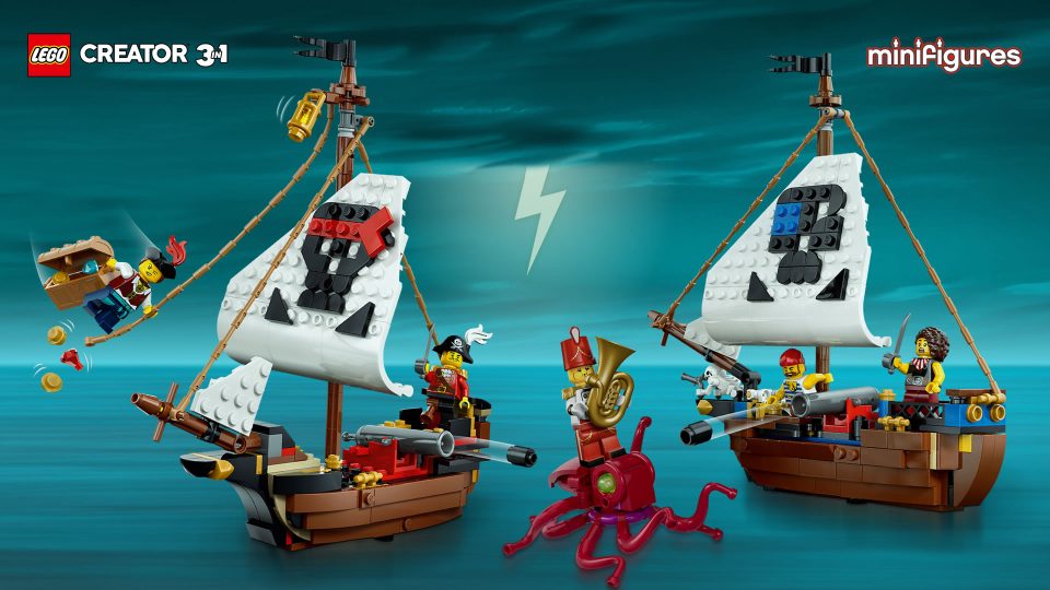 RELEASED: 31387 Iconic Pirate Ship and 71052 LEGO Collectible Minifigure Series 29