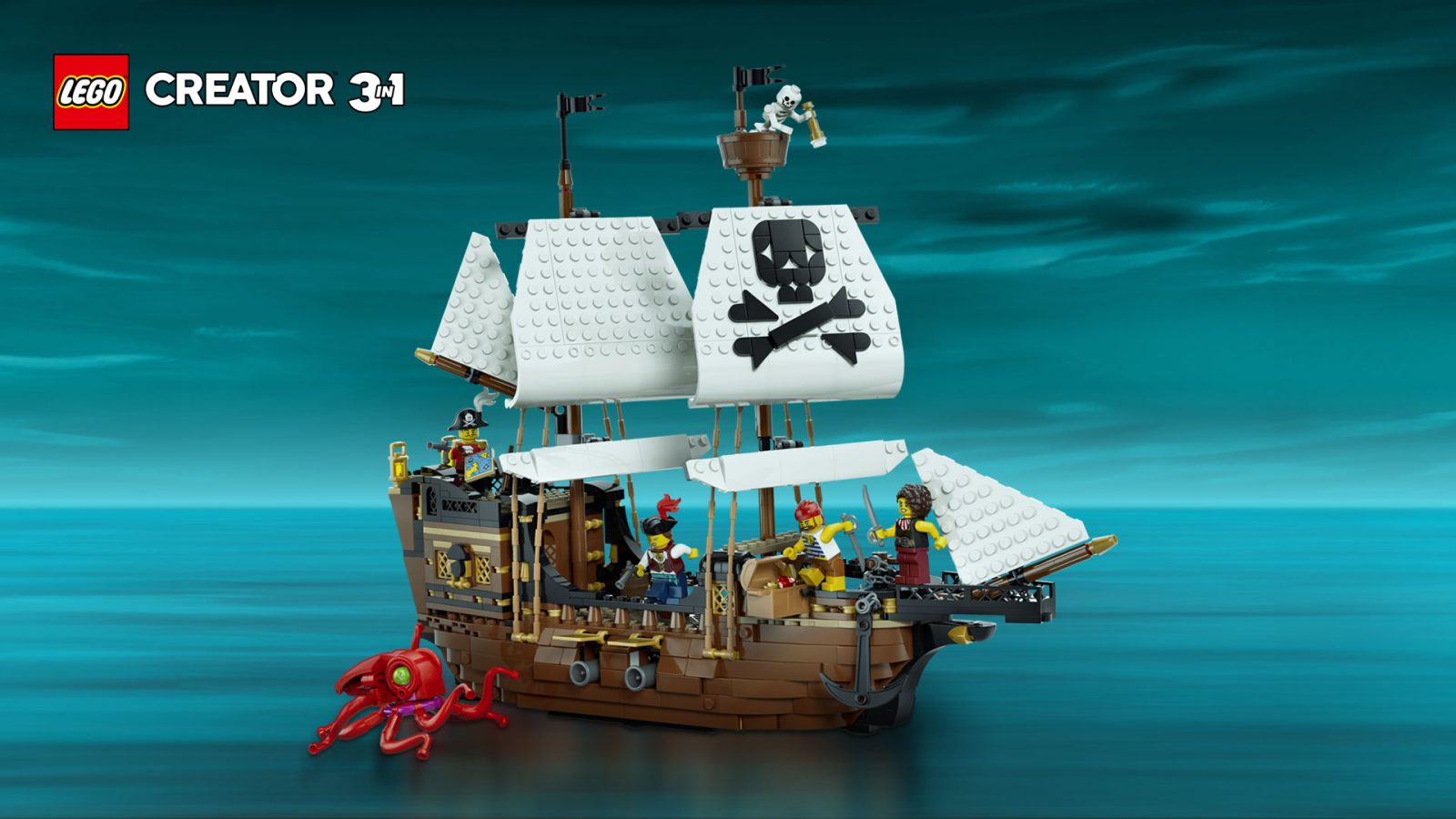 31387 Iconic Pirate Ship - Official Announcement - LEGO Creator 3-in-1