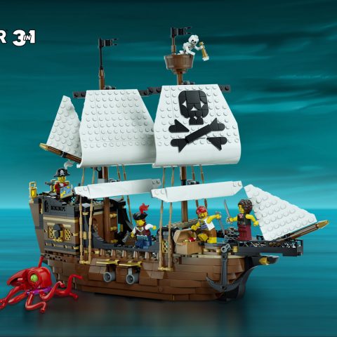 31387 Iconic Pirate Ship – Official Announcement – LEGO Creator 3-in-1