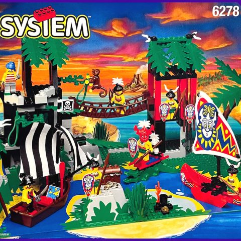 Front of the box for 6278 Enchanted Island