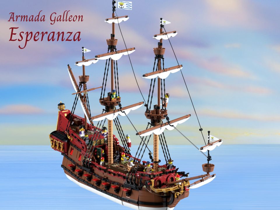 "Armada Galleon Esperanza" by BrickPerfection