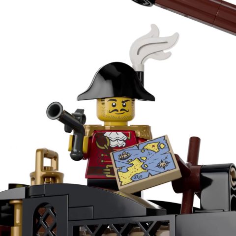 Captain Minifigure from 31387 Iconic Pirate Ship