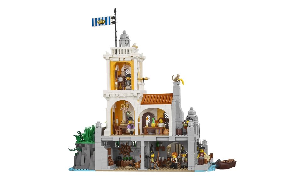 Dolls house-style interior access of Coconut Cape
