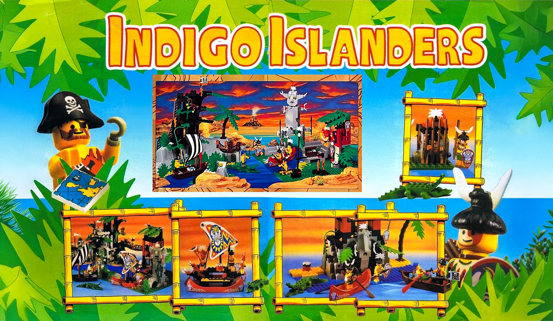 Indigo Islanders, LEGO Pirates sub-theme, 1994