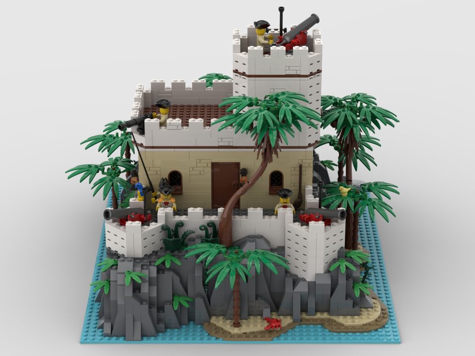 "Island Fortress" by EmperorPuffin