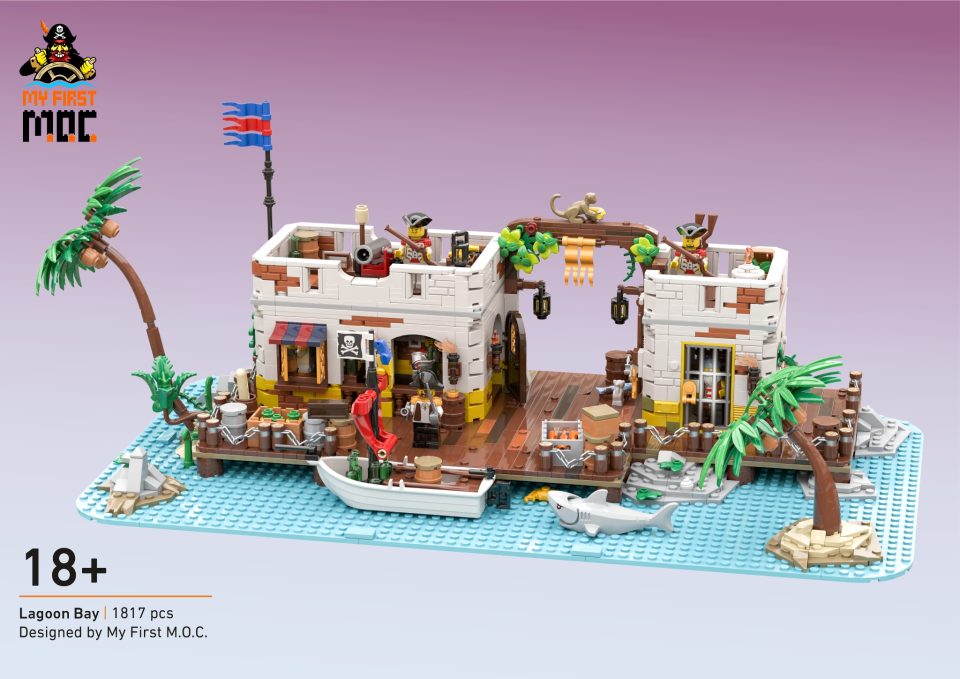"Lagoon Bay" by MyFirstMOC_HUN