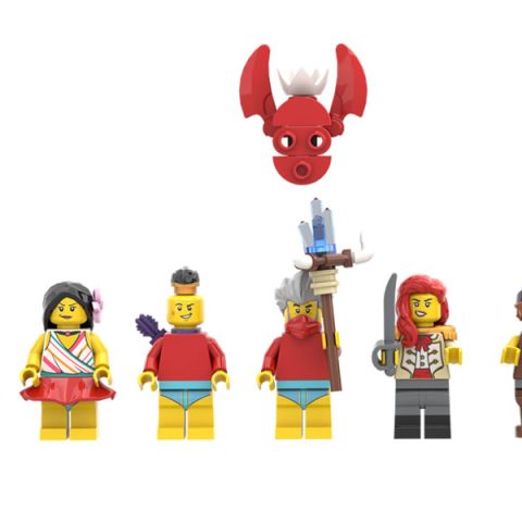 Minifigures from “Mysterious Isle” by 7DeadlyBricks