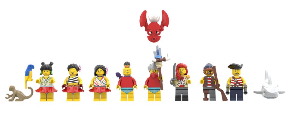 Click here to enlarge image Minifigures from "Mysterious Isle" by 7DeadlyBricks