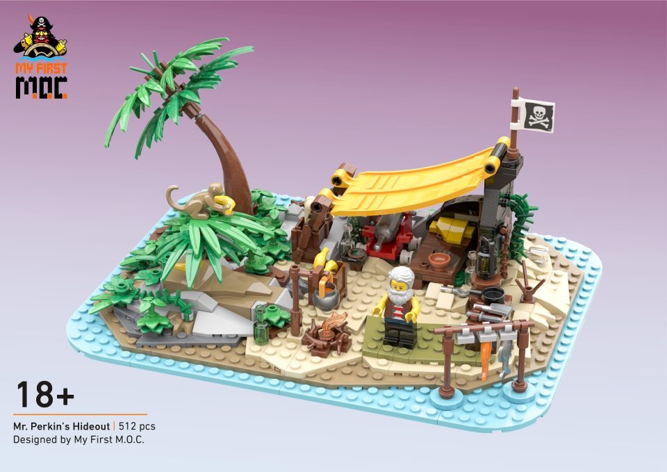 "Mr. Perkin's Hideout" by MyFirstMOC_HUN