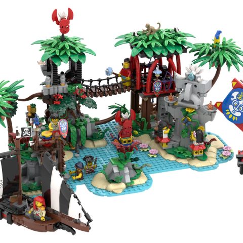 “Mysterious Isle” by 7DeadlyBricks – LEGO Pirates