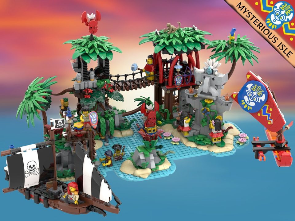 "Mysterious Isle" by 7DeadlyBricks
