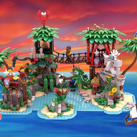 “Mysterious Isle” by 7DeadlyBricks