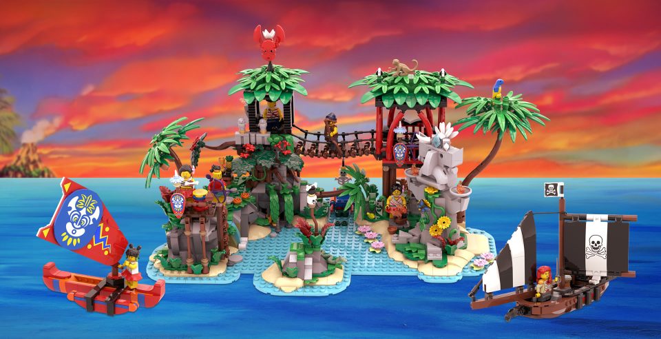 "Mysterious Isle" by 7DeadlyBricks