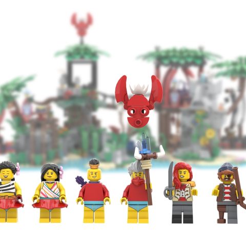 Minifigures from “Mysterious Isle” by 7DeadlyBricks
