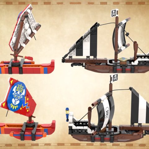 Islander outrigger and 6268 Renegade Runner inspired sailboat