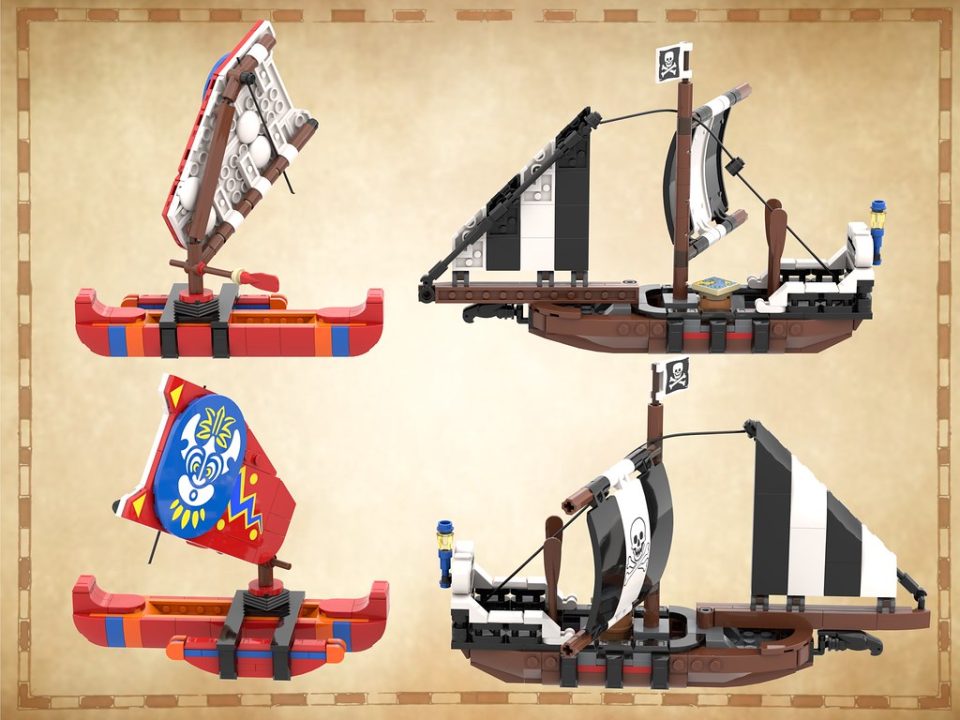 Islander outrigger and 6268 Renegade Runner inspired sailboat
