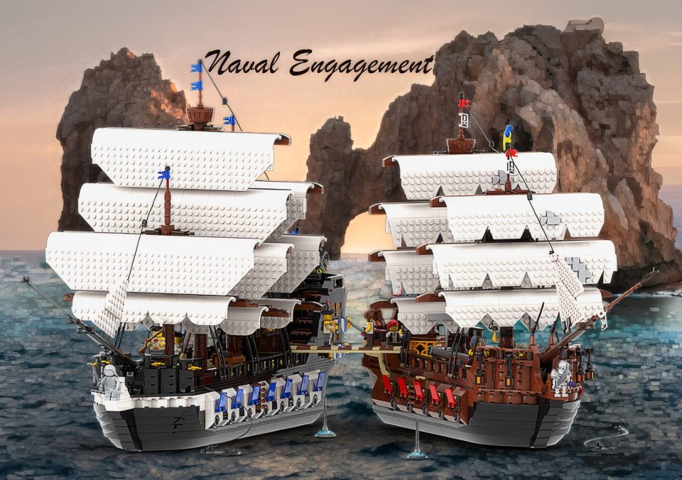 "Naval Engagement" by JW_Builds