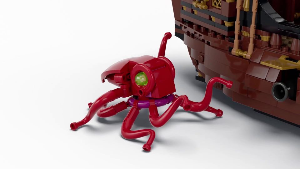 Octopus/Kraken included with 31387 Iconic Pirate Ship