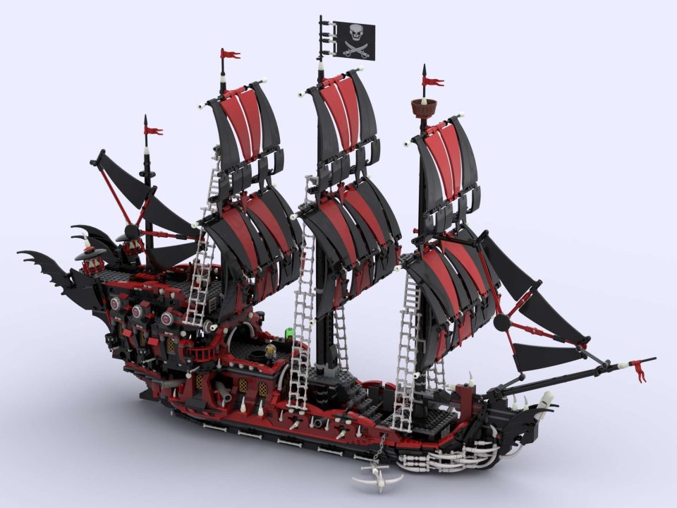 "Skeleton King's Flagship" by bricksail