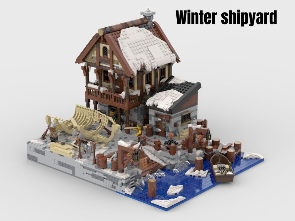 "Winter Shipyard" by Owen87