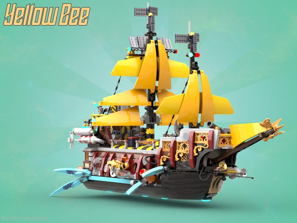 "Yellow Bee - A Space Pirate Adventure" by doclouisjones