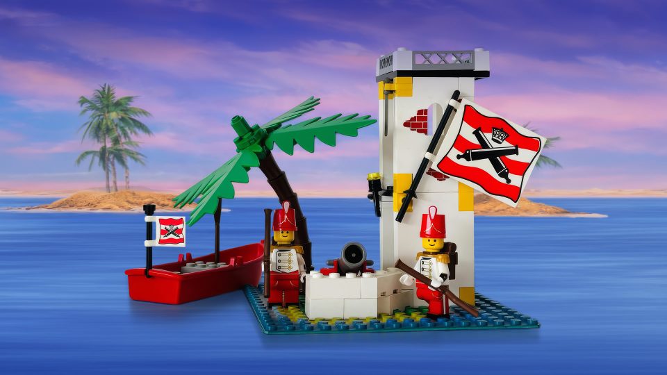 CMF Tuba Player minifigure at Sabre Island bybricking747