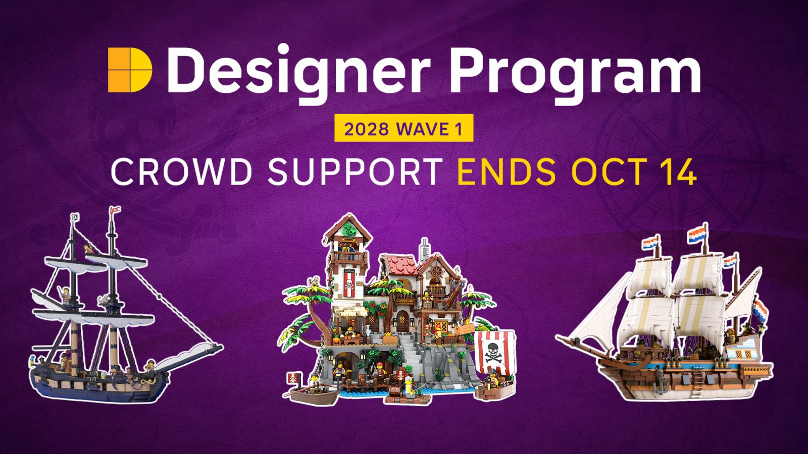 Designer Program 2028 Wave 1: Crowd Support ends October 14