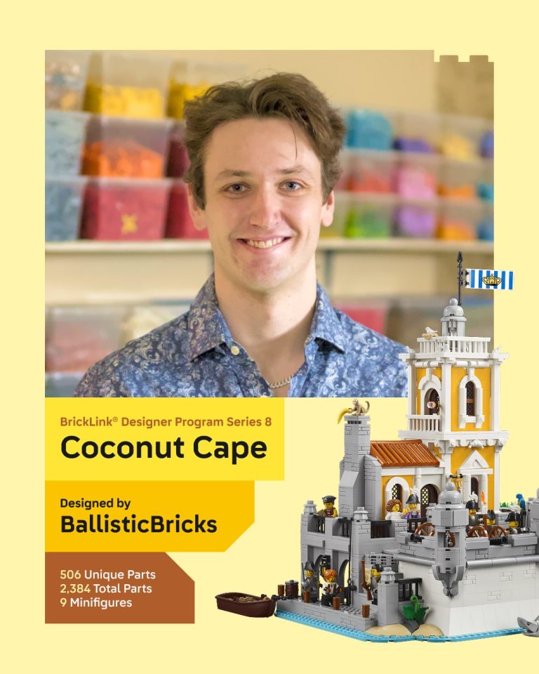 Designer Jesse Schultz (BallisticBricks) talks about Coconut Cape