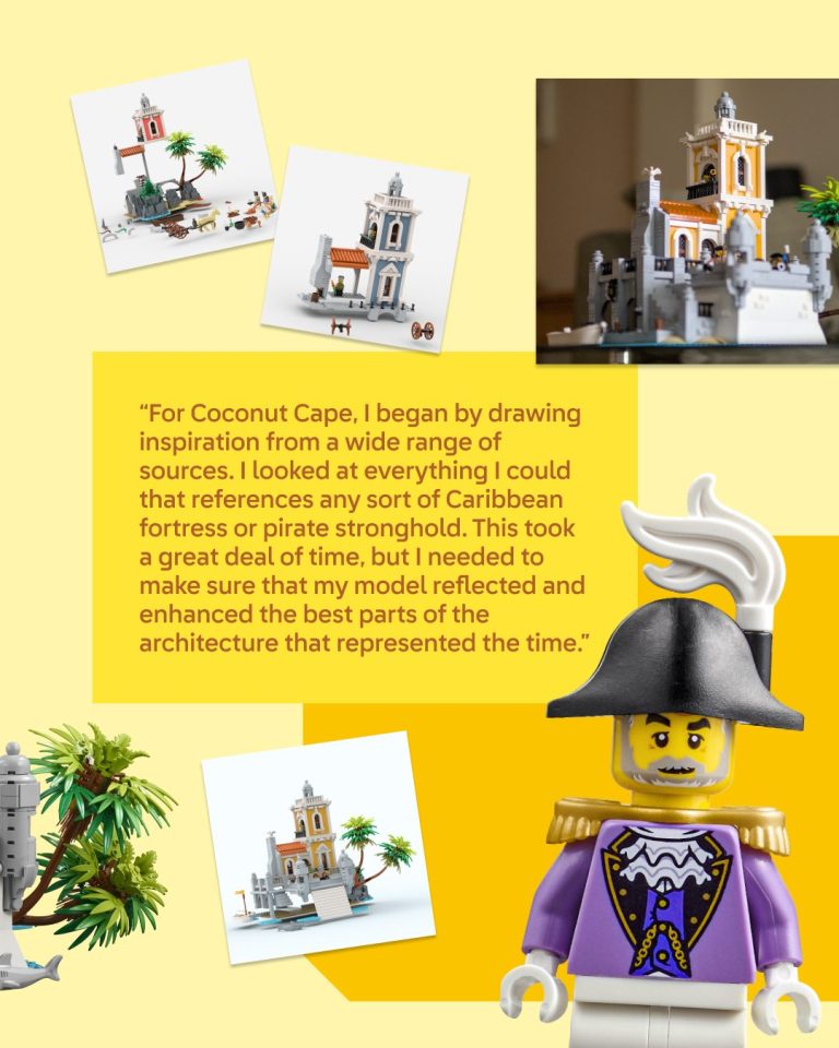 Designer Jesse Schultz (BallisticBricks) talks about Coconut Cape